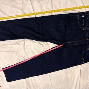 AG Adriano Goldschmied Dark Indigo Straight-Leg Jeans